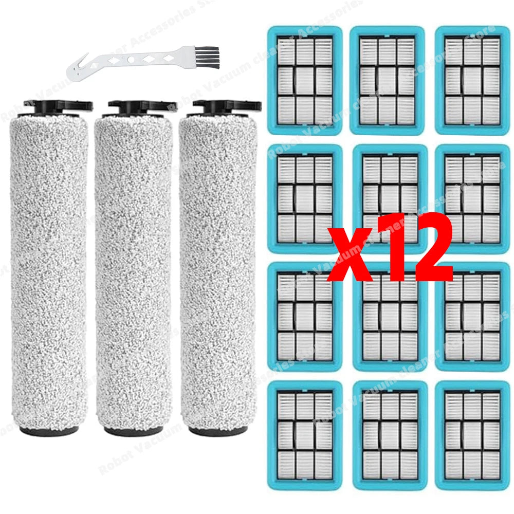 Compatible For Bissell CrossWaves HF2 3845N 3831 Cost-Effective Vacuum Cleaner Replacements Roller Brush Filter Parts