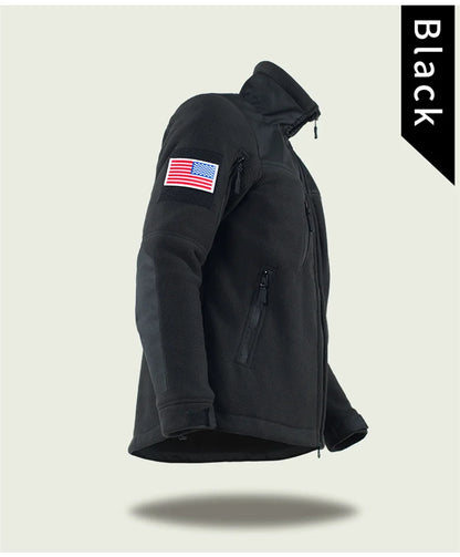 Winter Tactical Fleece Jacket Military Army Jacket Thermal Warm Camouflage Work Coats Mens Clothes Husband  Field Jacket Outwear