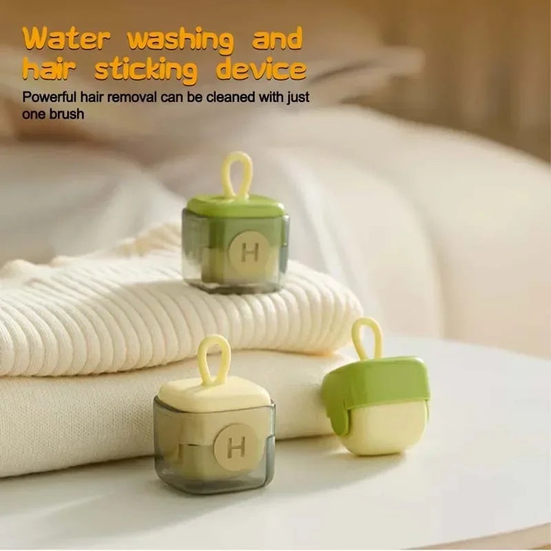 Strong Adhesive Mini Lint Roller Reusable Hair Sticking Machine for Clothes Washable Pets Furniture Clean Time-Saver Hair Sticky