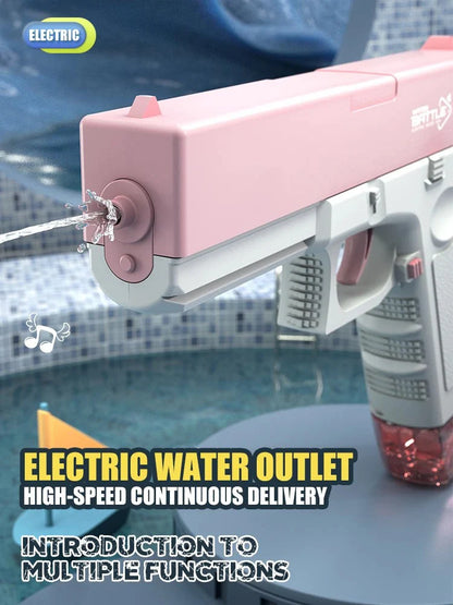 Electric Water Gun Toy Portable Automatic  Electric Burst Water Gun Kids Outdoor Water Toys
