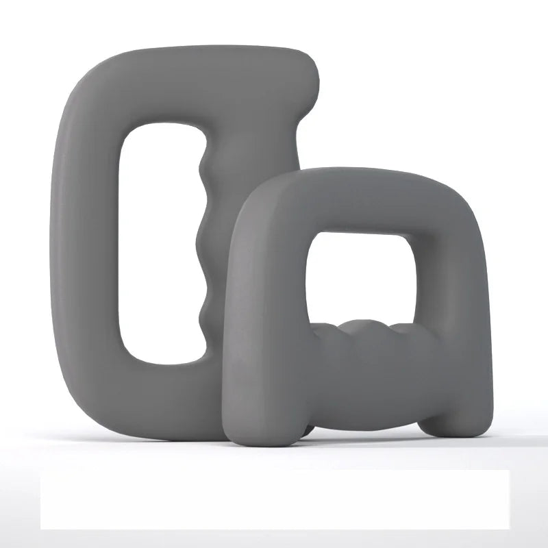 0.5/1/1.5/2kg Boxing Dumbbell 1Pc Portable Wrist Muscle Training D-shape Dumbbell Yoga Fitness Weight Bearing Sports Equipments