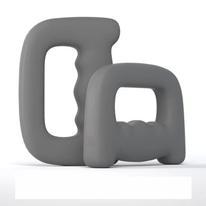 0.5/1/1.5/2kg Boxing Dumbbell 1Pc Portable Wrist Muscle Training D-shape Dumbbell Yoga Fitness Weight Bearing Sports Equipments