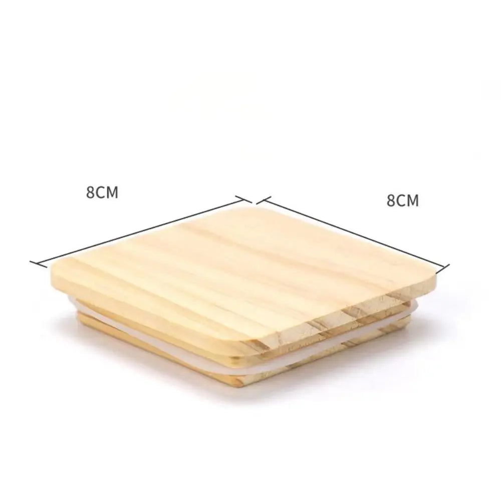 Wood Mason Jar Lid Reusable Canning Caps Various Sizes Bottle Sealing Caps Wide Mouth Cover Wood Lids Kitchen Organization