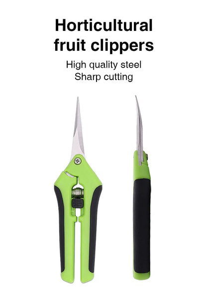 1 Set, Garden Scissors, Garden Pruning Shears, Non-slip Labor-saving Flower Branch Branch Shears, Fruit And Vegetable Shears, Fr