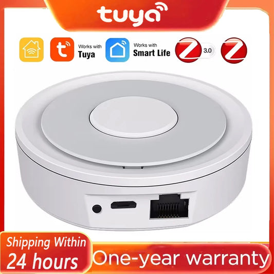 NEO Tuya ZigBee Gateway Tuya Smart ZigBee Hub Gateway Smart Home Bridge Remote Controller Works With Homekit Tuya Smart Gateway