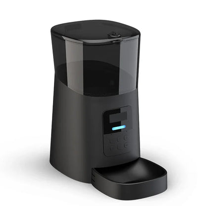 Video Automatic Pet Feeder with HD Camera, Food Dispenser for Cats and Dogs WiFi Smart Feeder with Camera 6L 2-Way Audio,Mobile