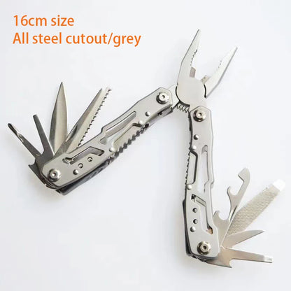 Stainless Steel Pliers Outdoor Knife Combination Folding Car Convenient Knife Pliers Pliers Multifunctional Tools