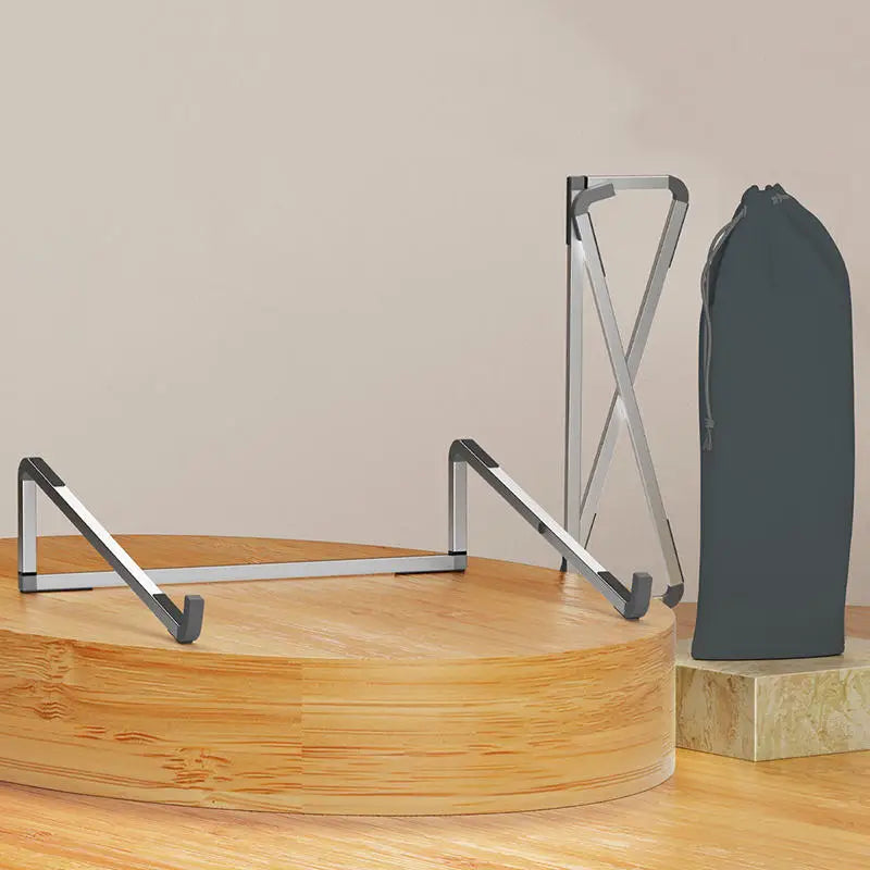 Laptop Stand For Folding Adjustable Aluminum Computer PC Tablet Stand Notebook Tablelaptop Holder Heat Dissipation