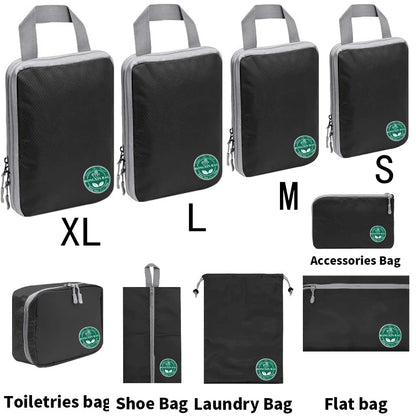 Compression Packing Cubes,Travel Packing Cubes for Carry on Suitcases, Expandable/Compression Bags for Clothes Travel Accessorie