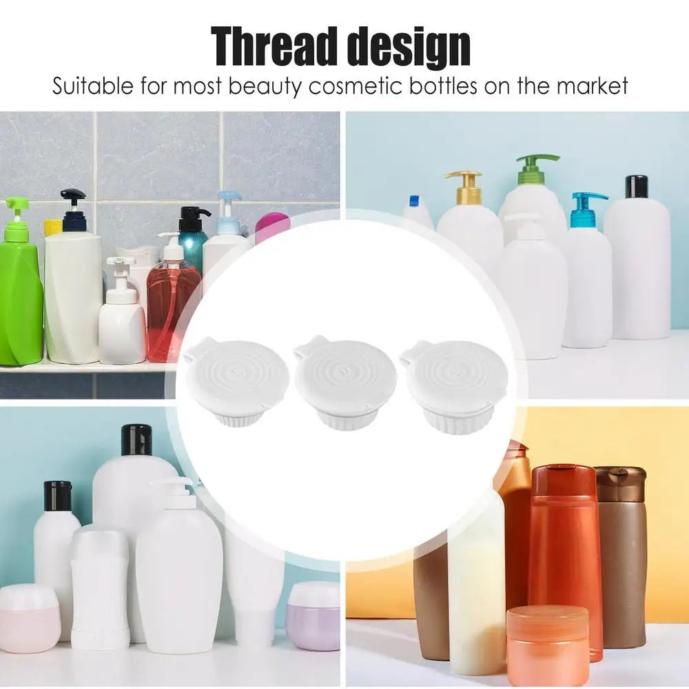 3pcs Inverted Bottle Cap Bottle Emptying Caps Kit Inverted Caps Flipping Bottle Caps Set For Bathroom Lotions and Shampoos