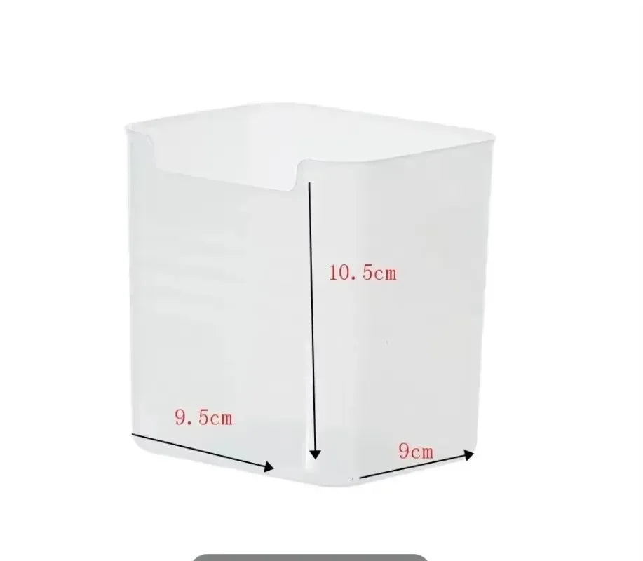 10x Fridge Door Storage Box Food Fresh Refrigerator Organizer Bin Food Container Kitchen Fruit Spice Vegetable Box Shelf Basket