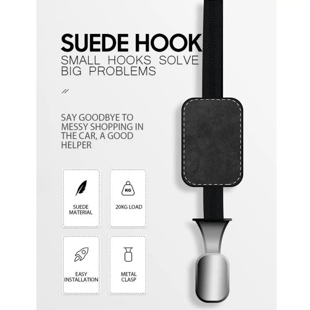 Universal Car Seat Back Hook Storage Hanger Headrest Hook Vehicle Back Seat Organizer Car Clips Back Seat Holder