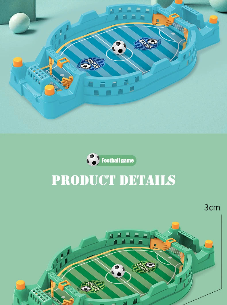 Football Table Mini Tabletop Interactive Game, Soccer Tabletops Competition Sports Games Desktop Catapult Toys for Family Game