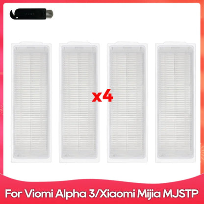 Compatible For ( Redroad G10 / Viomi Alpha 3 VXVC25 / MJSTP ) Roller Side Brush Filter Mop Robot Vacuums Accessory Part Spare