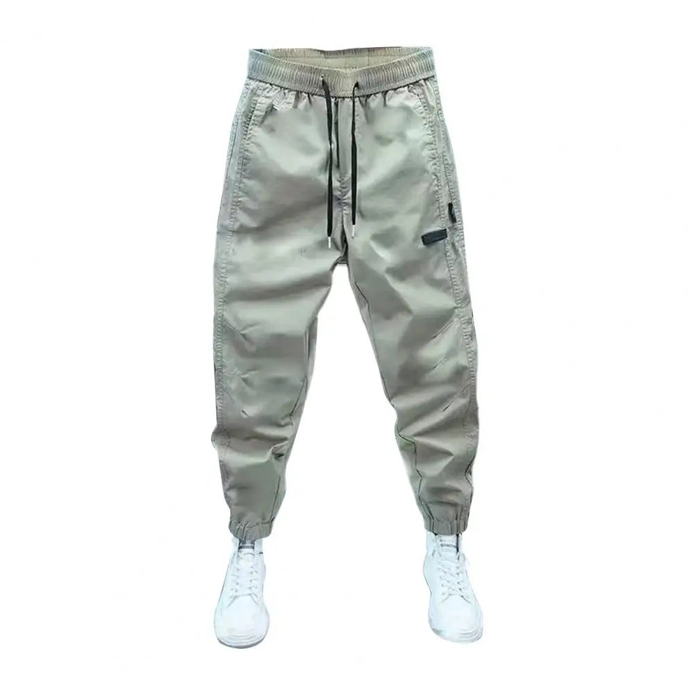 Joggers Cargo Pants Men Streetwear Hip Hop Sweatpants Male Casual Harem Trousers Summer Harajuku Brushed Pants Men