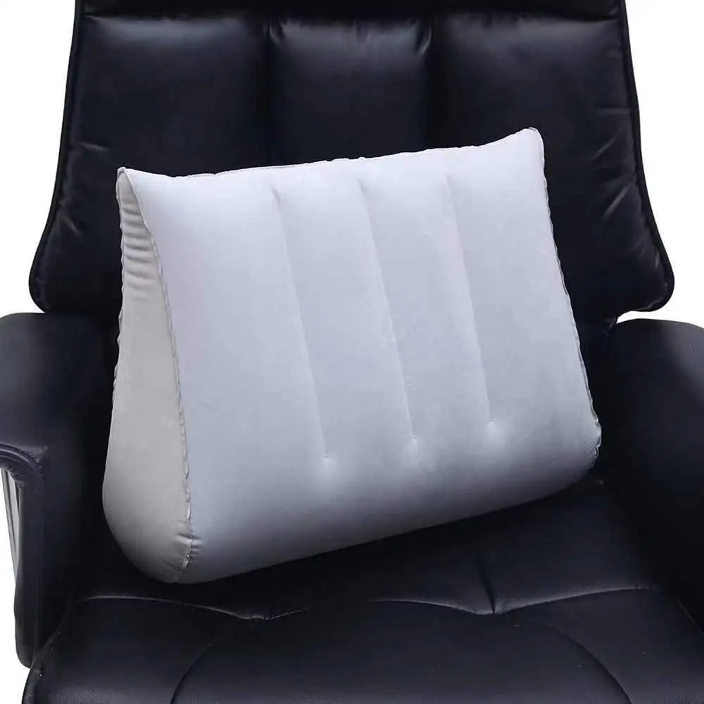 Wedge Pillow Knee Cushion Foot Pillow Elevation Leg Pillows Inflatable Back Pillow Soft Support Cushion Backrest For Travel