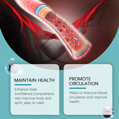 Prostate Ring Soothes And Improves Circulation, Enhances Function And Promotes Health. Health Ring