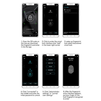 Bicycle Lock Heavt Duty Anti-Theft Smart Fingerprint Folding Lock Alloy Steel Anti-Hydraulic Shear Motorcycle Bike Accessories