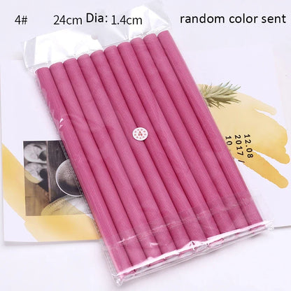 10 Pcs/Set Hair Curler Flexblei Hair Curing Rod Magic Air Hair Roller Curling Sticks Soft Foam Twist Rods Hairs DIY Styling Tool