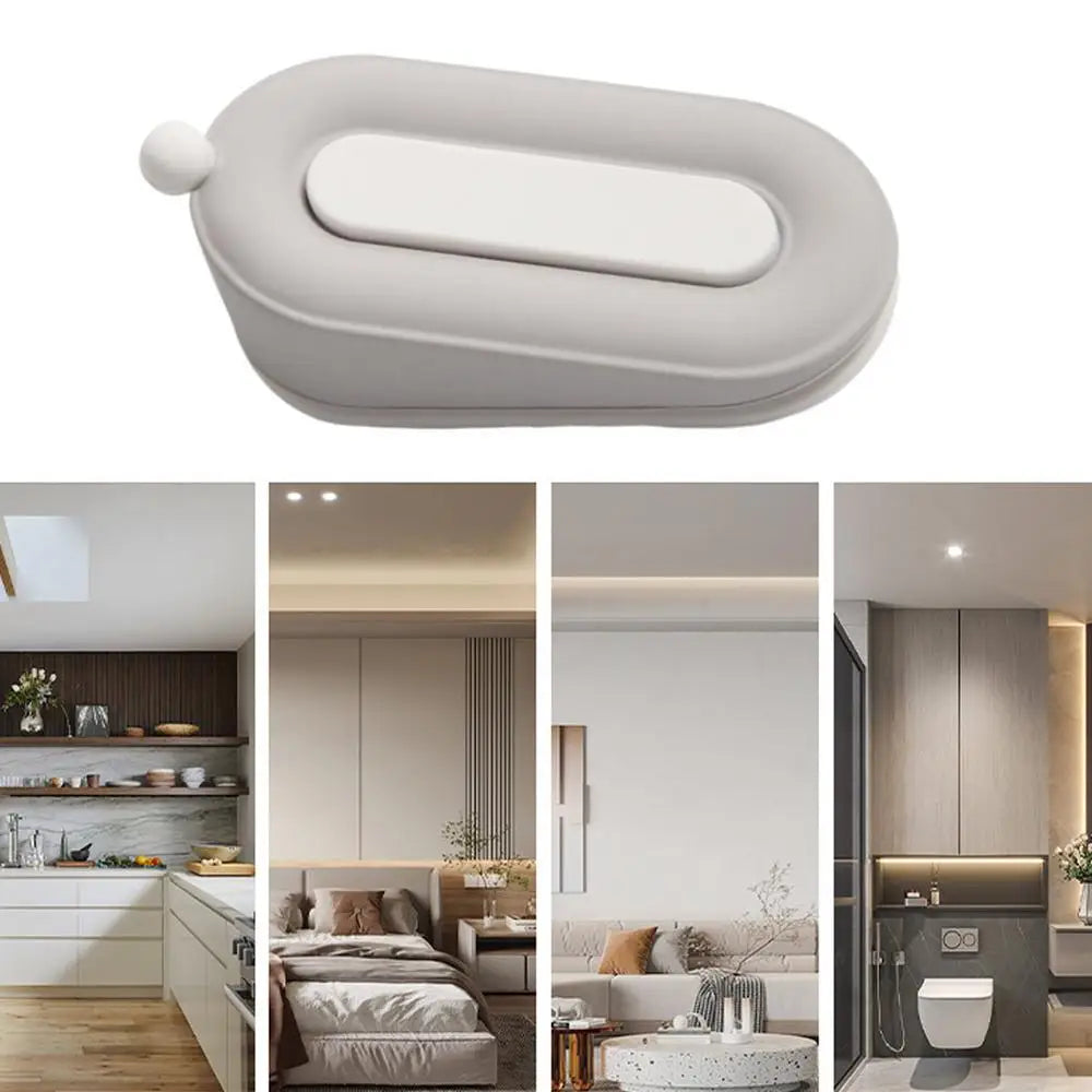 Silicone Door Stop Holder Door Catch Stoppers Door Stops for Bottom of Door Sound Dampening Door Bumpers Door Stop Wedge tool