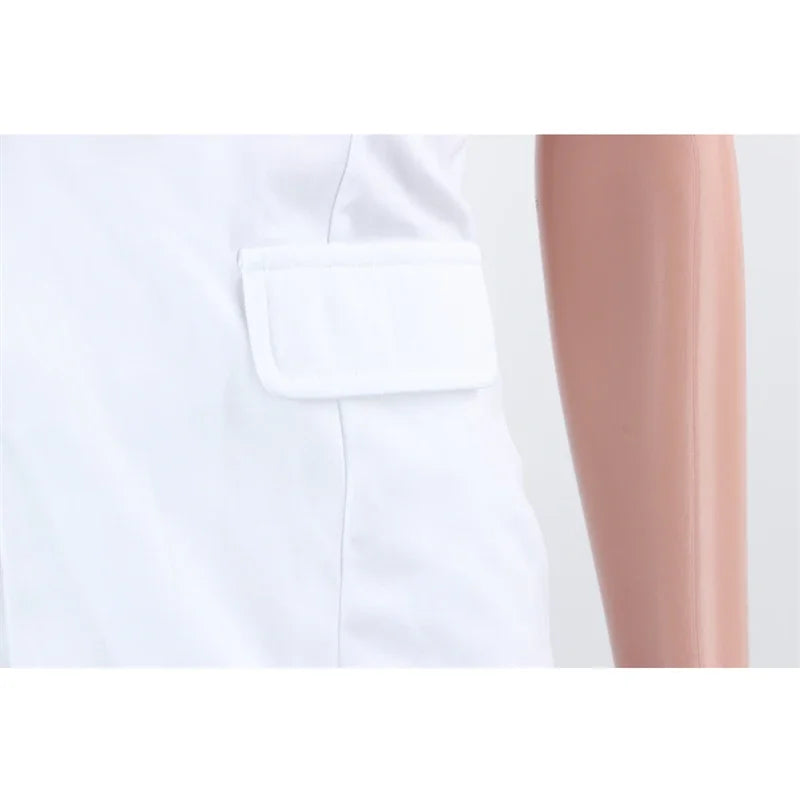 Business OL Work Wear Two Piece Pant Suits for Women Set Elegant Sleeveless Blazer Top + Pencil Pants Office Lady Matching Sets