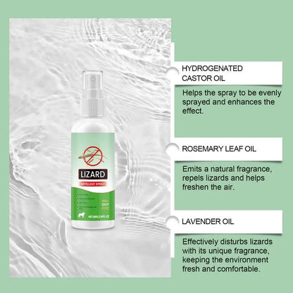 Gecko Repellents Spray 50ml Lizard Repellents Lavender Oil Gecko Spray Repel Repeller Control Pet Safe Reptile Deterrents for