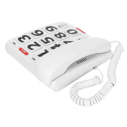 Big Button Phone Wired Big Button Landline Phone with Easy to Read Big Buttons and Super Loud Ringtones