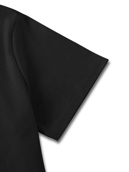  Flowers  print t-shirt, short sleeve crew neck casual top for summer & spring, women's clothing