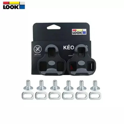 LOOK Keo Cleats SPD-SL Look Pedal Cycling Shoes Cleats Self Locking Pedal Anti-Slip Cleat Compatible Look Keo Road Bike Cycling