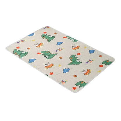 Waterproof Newborn Changing Mat Bear Baby Changing Pad for Crib Stroller Portable Infant Toddler Baby Diaper Changer 50*70cm