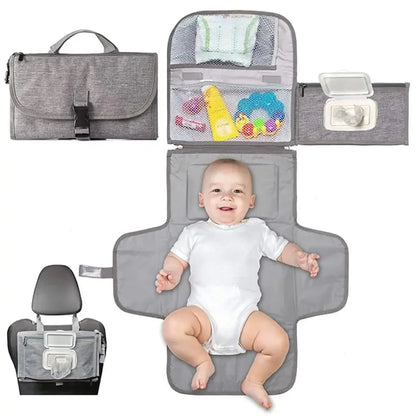Portable Changing Pad for Baby Diaper Bag and Travel Changing Station Foldable Baby Diaper Changing Pad Newborn Diaper Pad