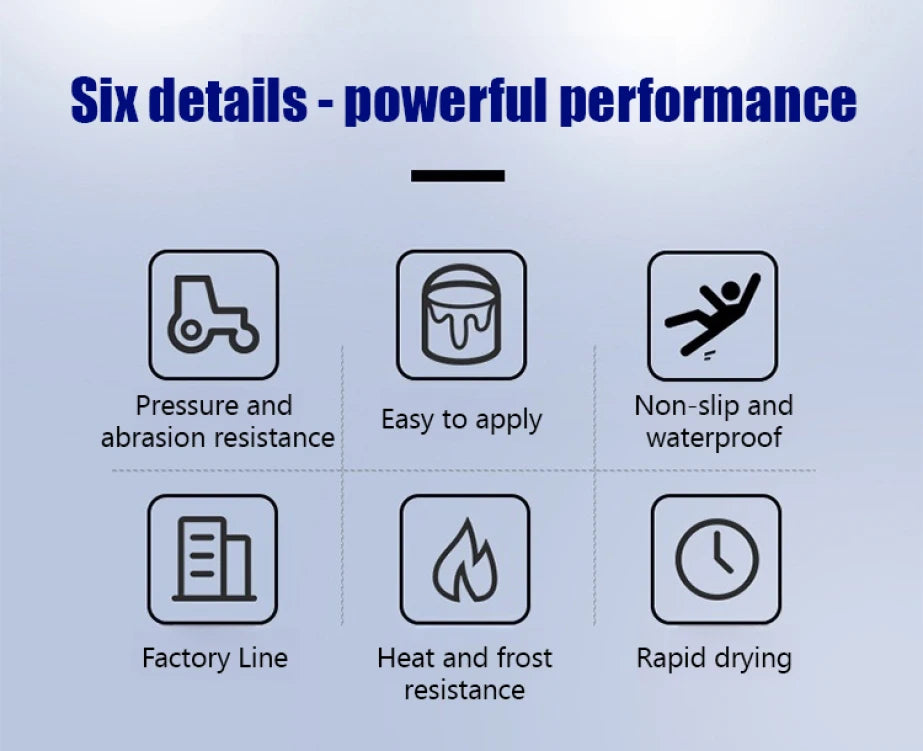 Floor paint water-based indoor and outdoor household floor paint waterproof coating plant floor wear-resistant leveling paint