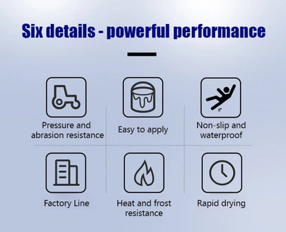 Floor paint water-based indoor and outdoor household floor paint waterproof coating plant floor wear-resistant leveling paint