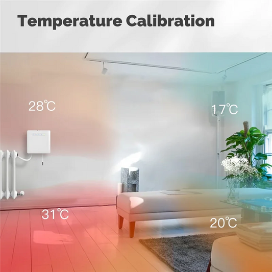 A19F-Wifi Smart Thermostat For Pilot Wire Heating Radiator For Ecowatt Electricity Monitoring App Remote Control