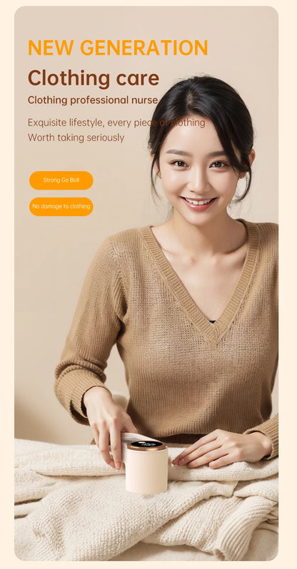 ONEKA Rechargeable Fabric Shaver Lint Remover Sweater Defuzzer Lints Fuzzs Pills Pilling Trimmer for Clothes  Furniture