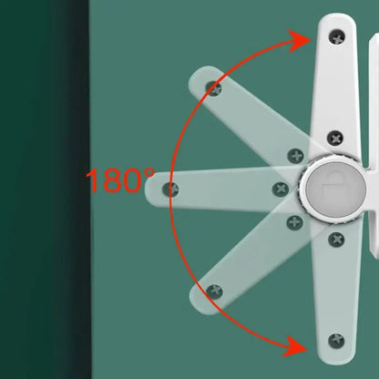 2PCS Childproof Door Lever Lock Prevents Toddlers from Opening Doors Easy One Hand Operation for Adults Durable ABS Safety Lock