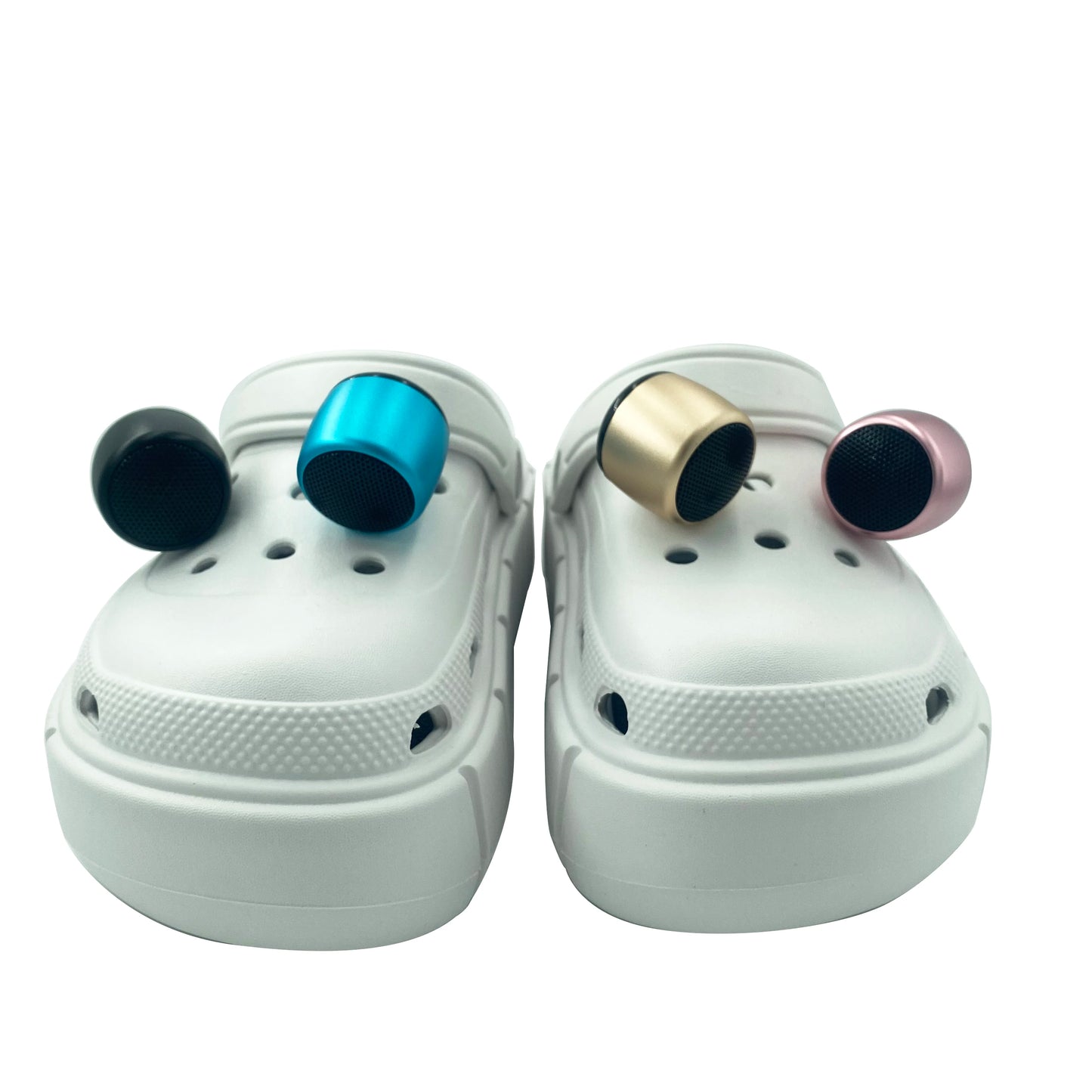 Shoes Charms Accessories Mini Bluetooth Speaker Small Tiny Portable Bluetooth Speakers Perfect for Outdoor Indoor Clogs