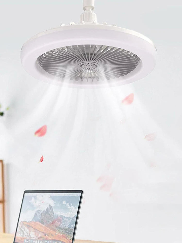 Smart Control Ceiling Fan 360 Rotation Ceiling Lamp Silent Room Fans LivingRoom Kitchen Energy saving Household Decorate