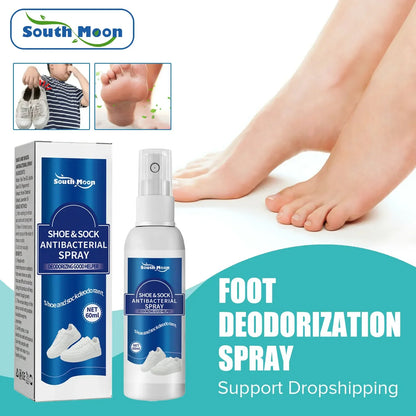 Shoe Socks Odor Removal Spray Foot Odor Shoes Stink Remover Footwear Deodorant Antibacterial Antiperspirant Freshener Feet Care