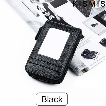 RFID Blocking Aluminum Card Case - Credit Card Protector, Business Card Holder, Metal ID Organizer Wallet, 6 Slots for Women,Men