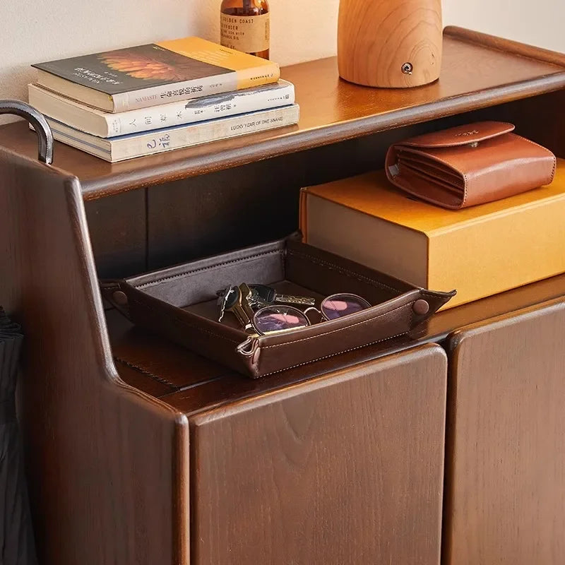 Bedroom Wooden Stool Storage Dressers Lazy Shoes Changing Side Table Entryway Bench Ergonomic Taburete Madera Nordic Furniture