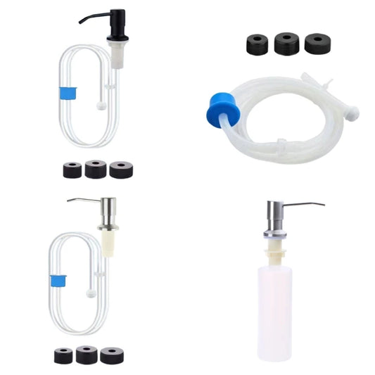 Practical Soap Dispenser for Kitchen Bathroom Easy to Install Bottle for Hand Sanitizers Shampoos Shower Gel