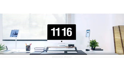 Sturdy Tablet Stand with Adjustable Viewing Angles - Ideal for Bedside, Desktop, and Kitchen Use