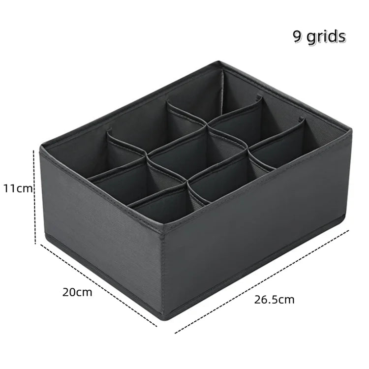 Organizer For Underwear Socks Bra Pants Scarf Tie Storage Box Jeans Clothing Organization Dividers For Drawers Clothes Organizer