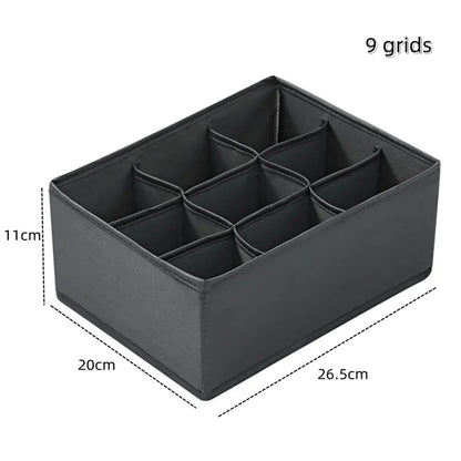 Organizer For Underwear Socks Bra Pants Scarf Tie Storage Box Jeans Clothing Organization Dividers For Drawers Clothes Organizer