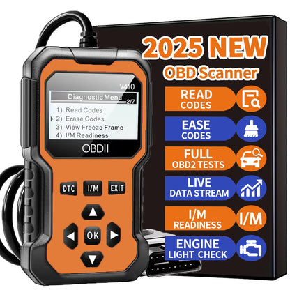 Car Obd2 Scanner Diagnostic Tool Code Reader Engine Fault Code Reader Scanner Can Diagnosis All Obd Ii in 1996 Agreement Car Scanning Tool