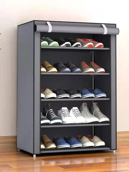 Multi-story dormitory simple cabinet home simple shoe rack space saving and economy new home dustproof shoe cabinet