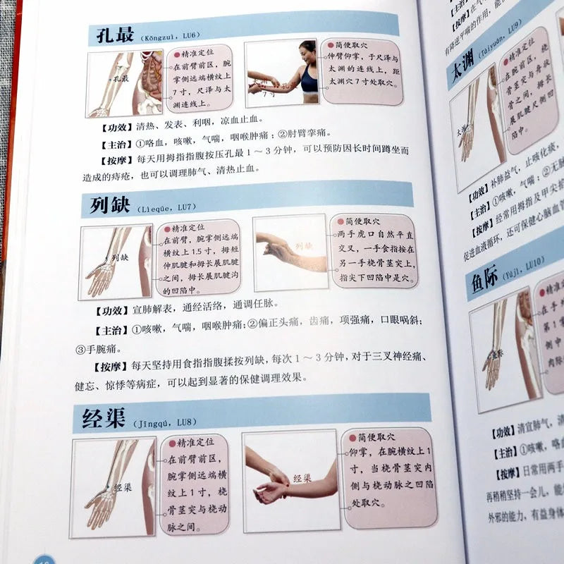 Health and wellness guide book：Massage and health care knowledge：Accurate acupuncture is super easy