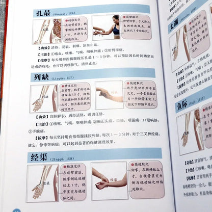 Health and wellness guide book：Massage and health care knowledge：Accurate acupuncture is super easy