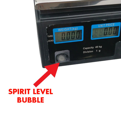 KegLand Grain Digital Scales - 40kg  Kitchen  Fruit Supermarkets  Beer Brewing  Equipment